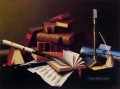 音楽と文学 ウィリアム・ハーネットの静物画